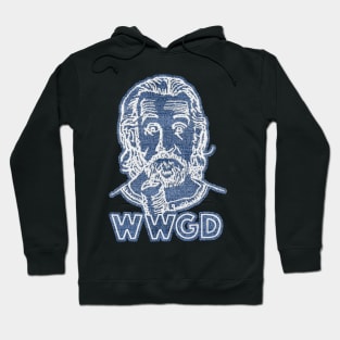 What Would George Do Embroidery Styles Hoodie